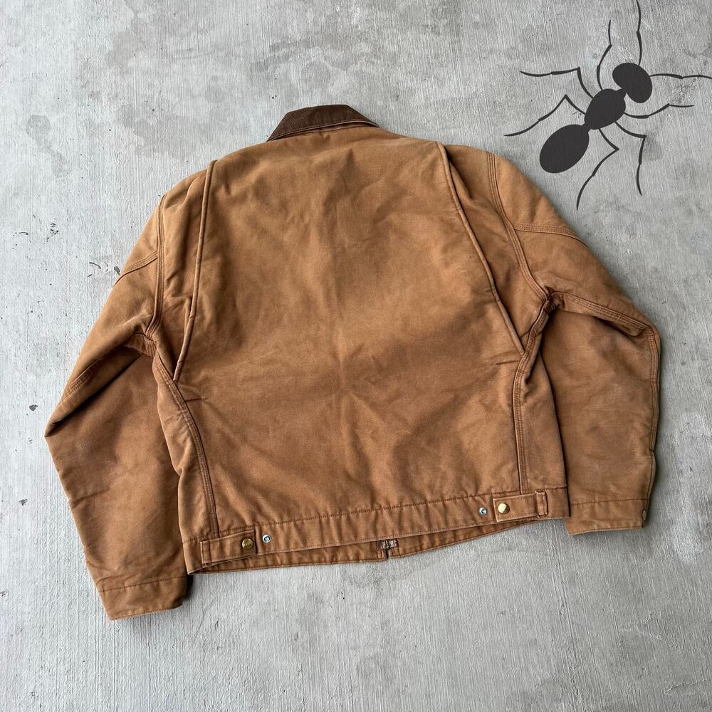 Vintage Carhartt brown Detroit work wear jacket - Picture 5 of 13